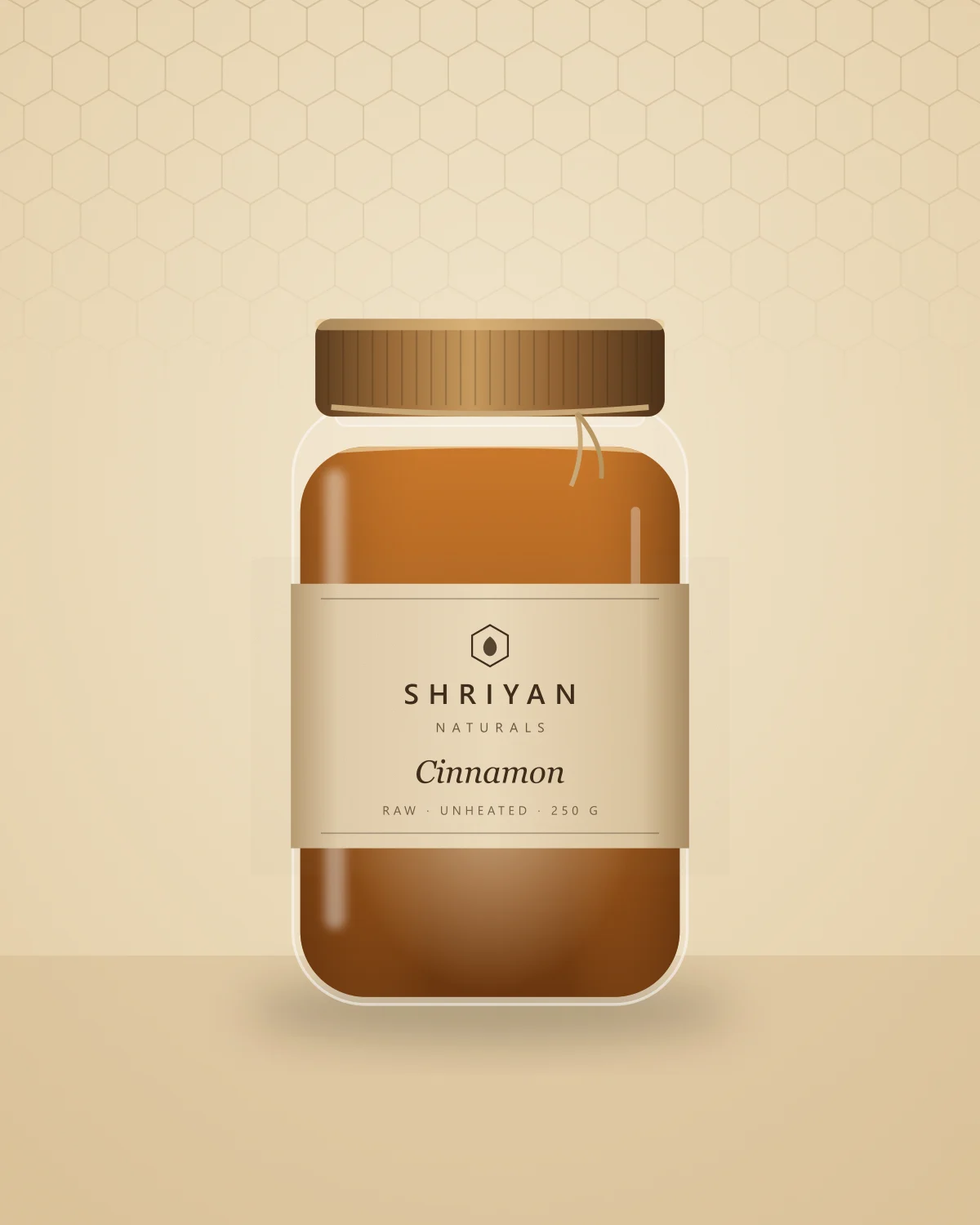 Cinnamon Infused Honey jar