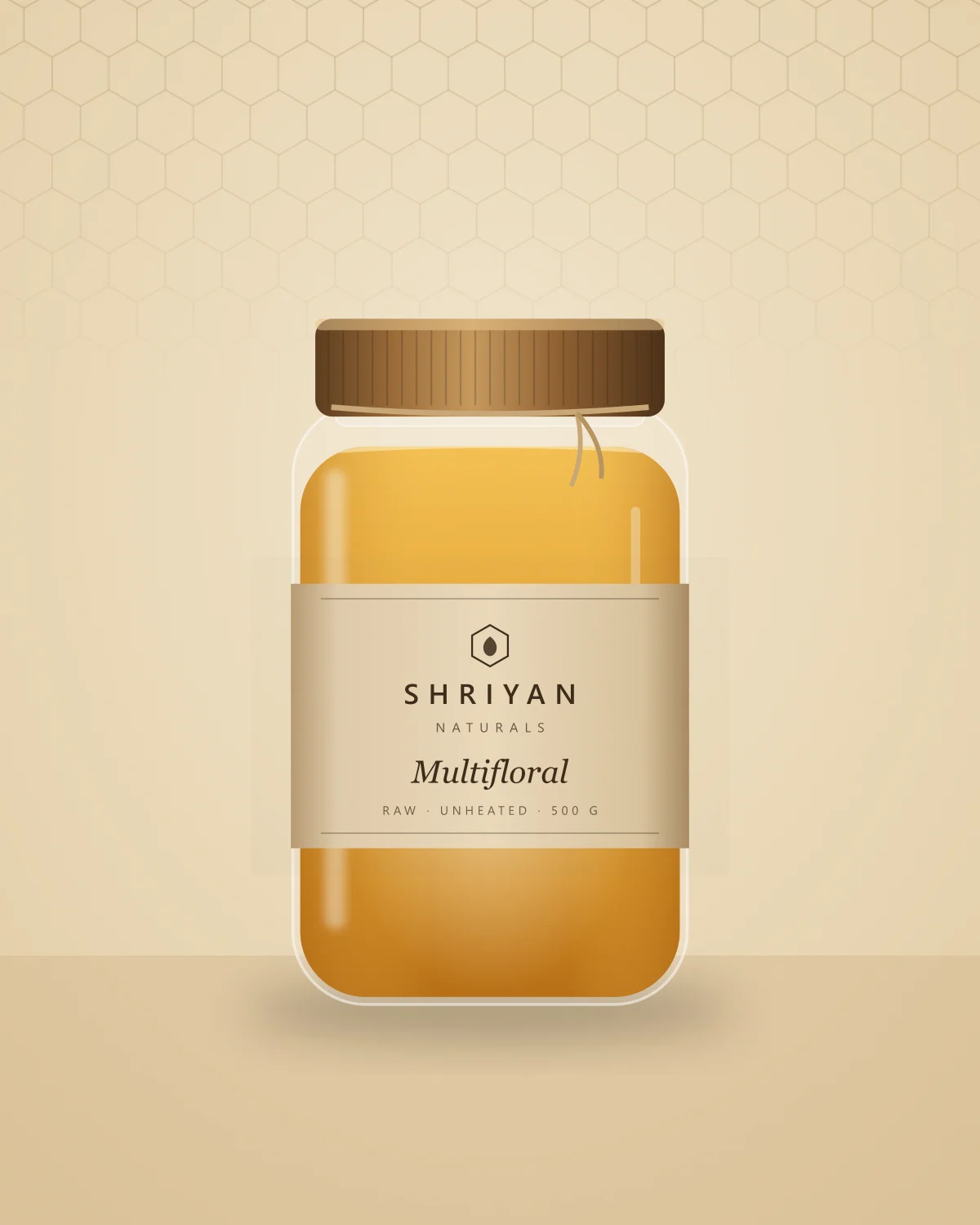 Multifloral Honey jar