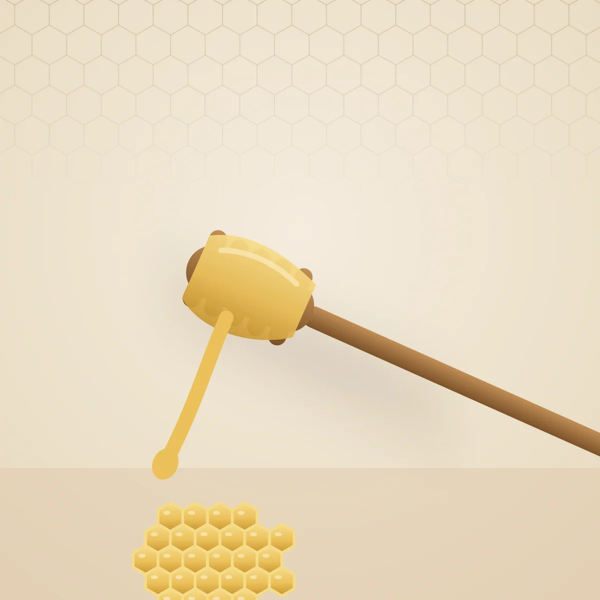 Acacia honey drizzle