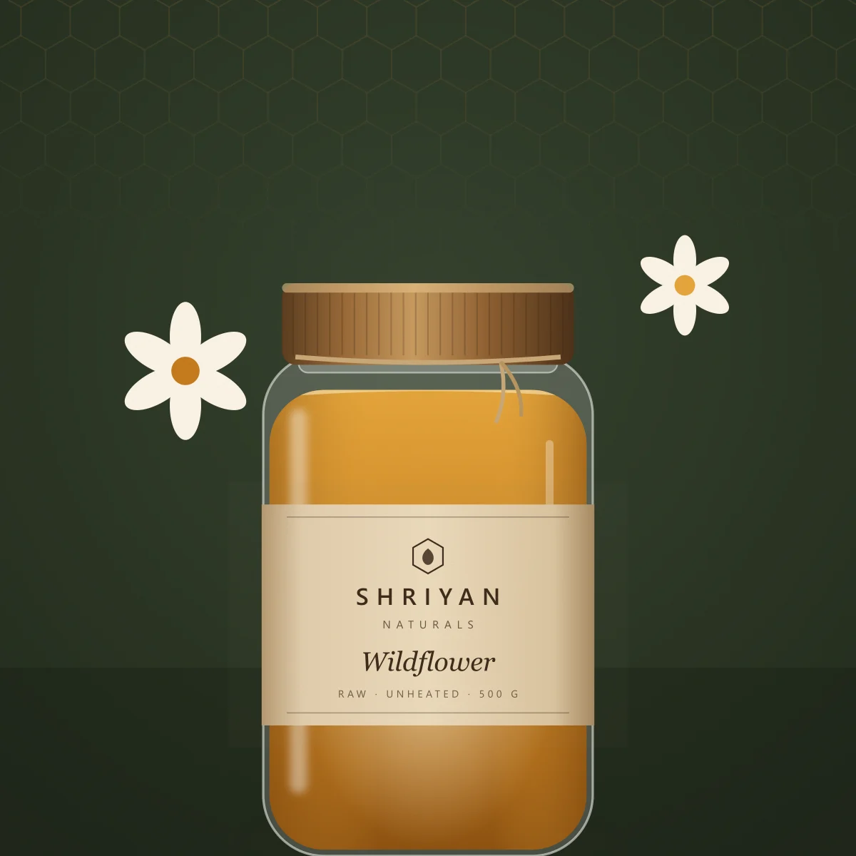 Tulsi infused honey